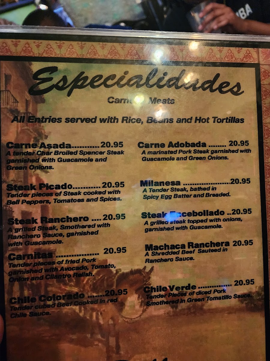 La Barca Restaurant Menu - Image 1