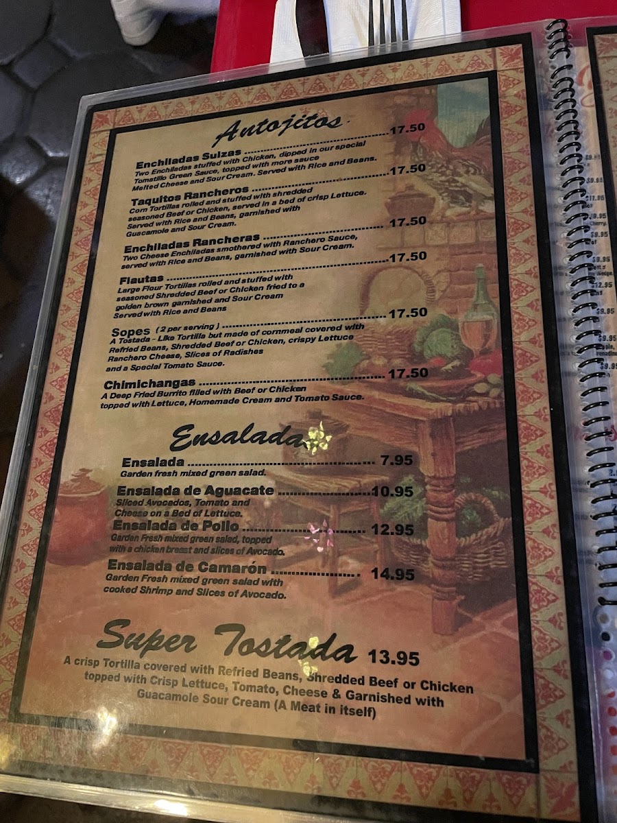 La Barca Restaurant Menu - Image 5