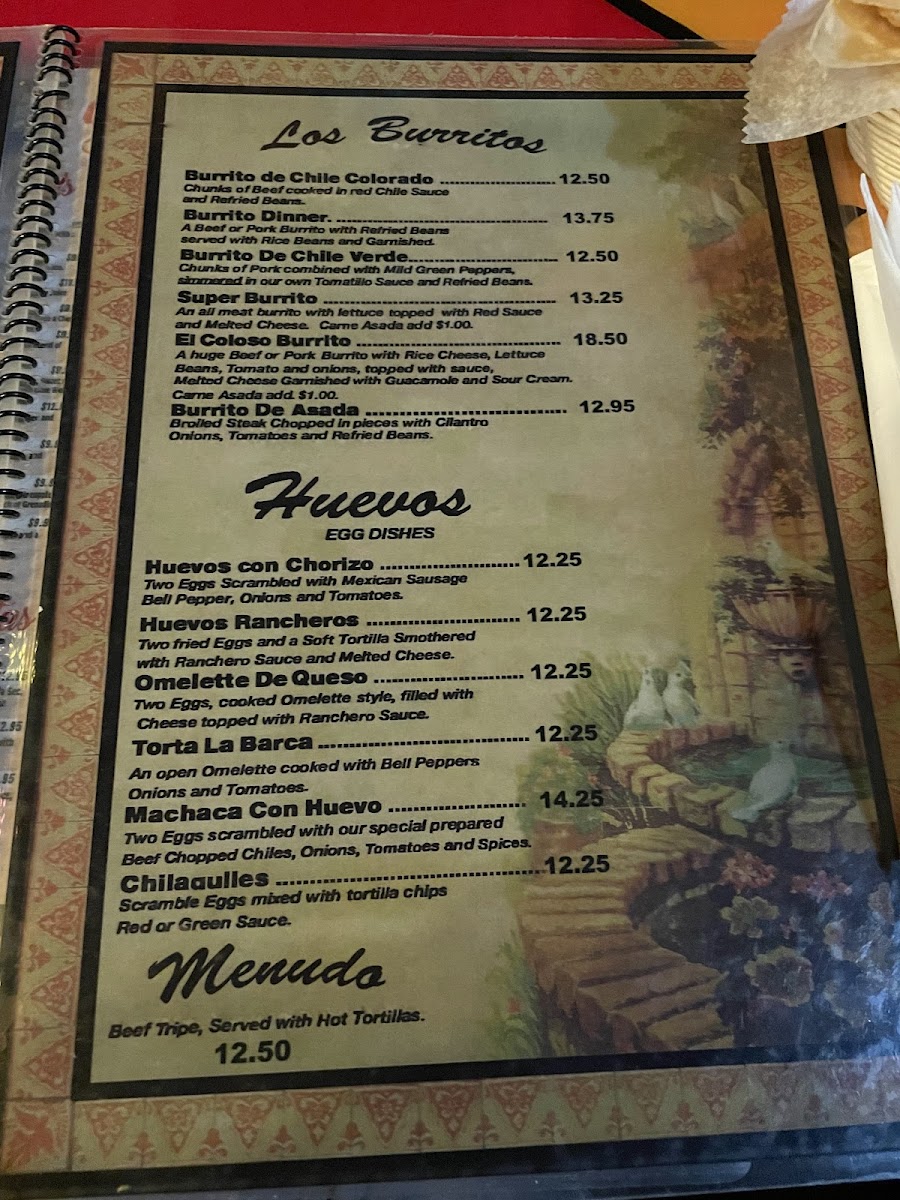 La Barca Restaurant Menu - Image 6